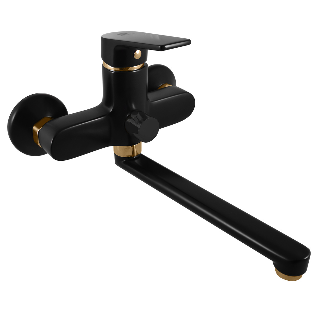 Faucets for bath and sink COLORADO BLACK MATT/GOLD