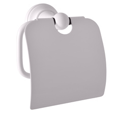 Paper holder with cover white 