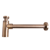 Wash basin siphon  BRONZE