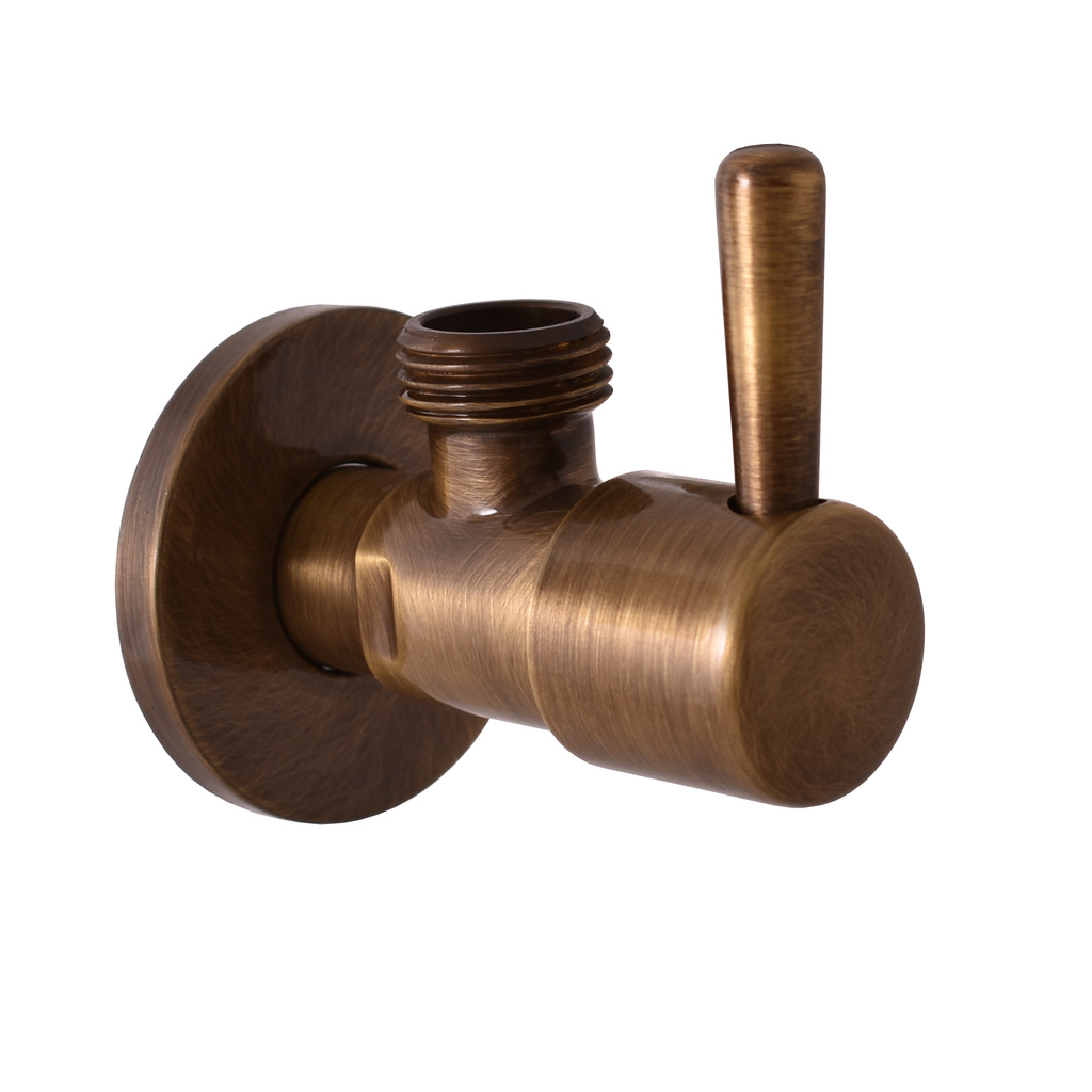 Angle valve with ceramic headwork 1/2 '' - 1/2 '' BRONZE