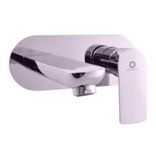 Water-saving built-in basin lever mixer VLTAVA ECO