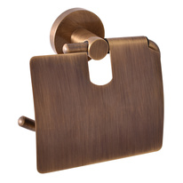 Paper holder with cover bronze Bathroom accessory COLORADO