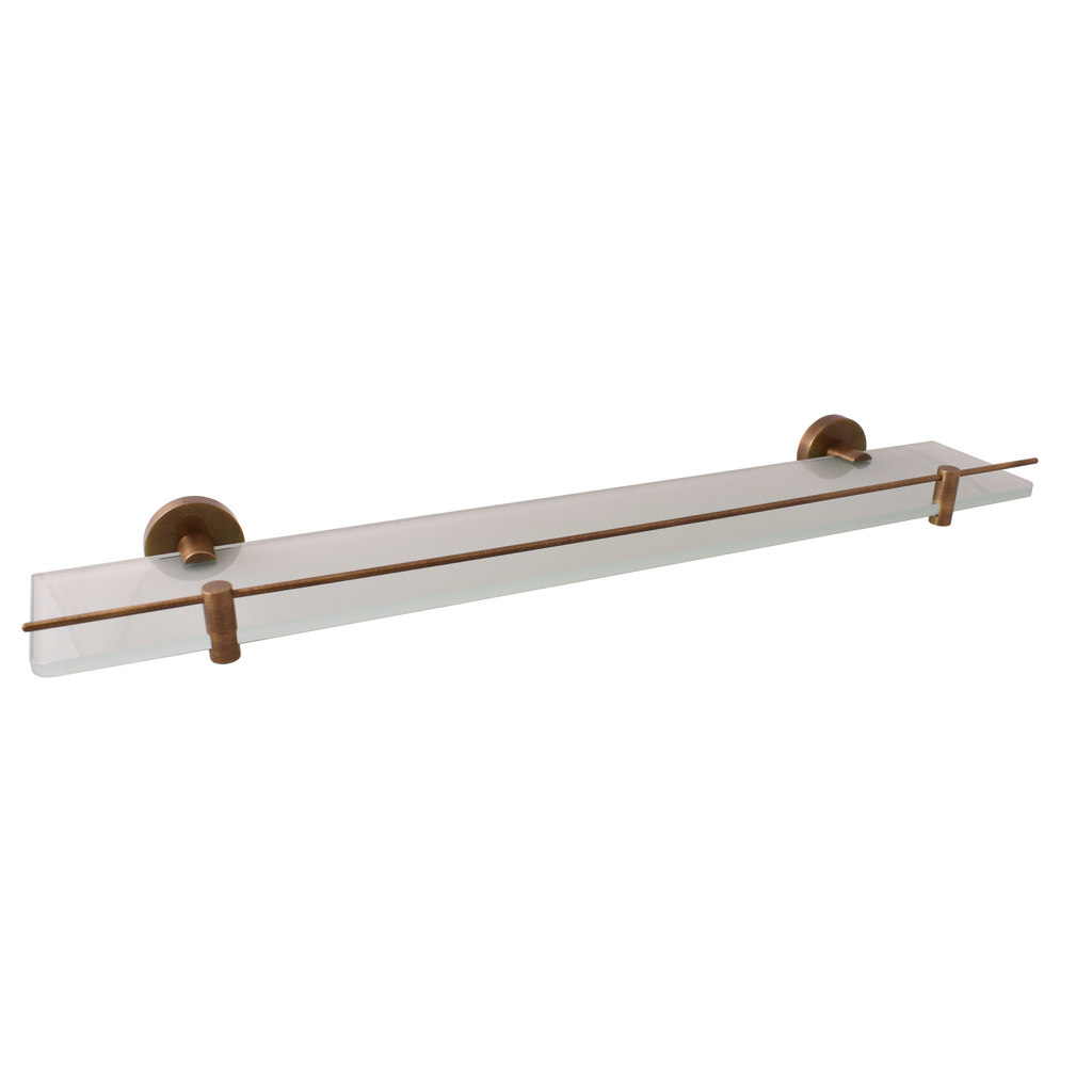 Glass shelf  600 mm bronze Bathroom accessory COLORADO