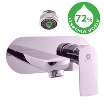 Water-saving built-in basin lever mixer VLTAVA ECO