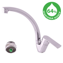 Water-saving sink lever mixer VLTAVA ECO