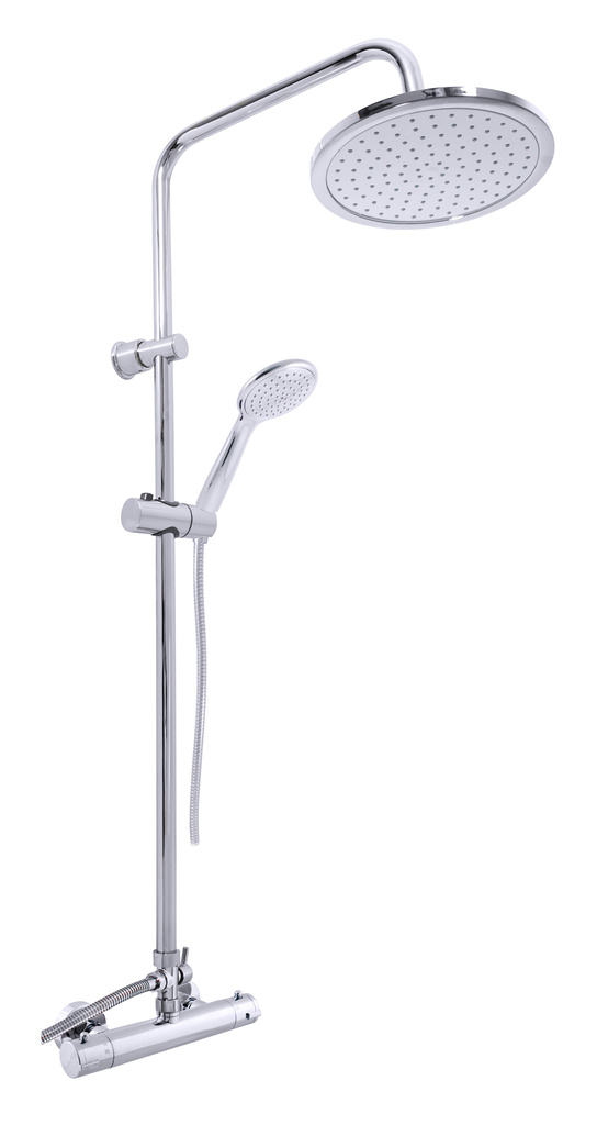 Thermostatic shower lever mixer