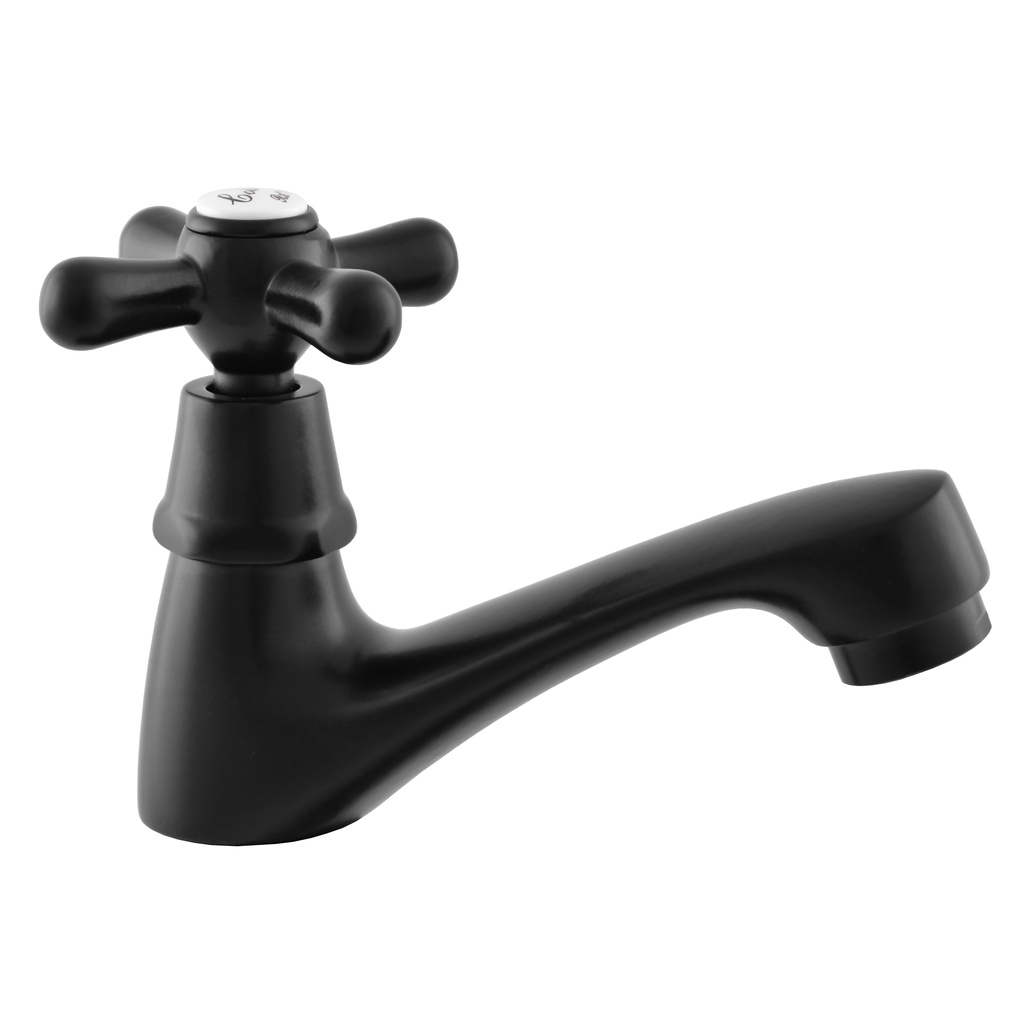 Water faucet for one water MORAVA RETRO BLACK MATT