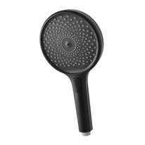 Hand shower 3 positions + 1 rinse function, BLACK MATTE
