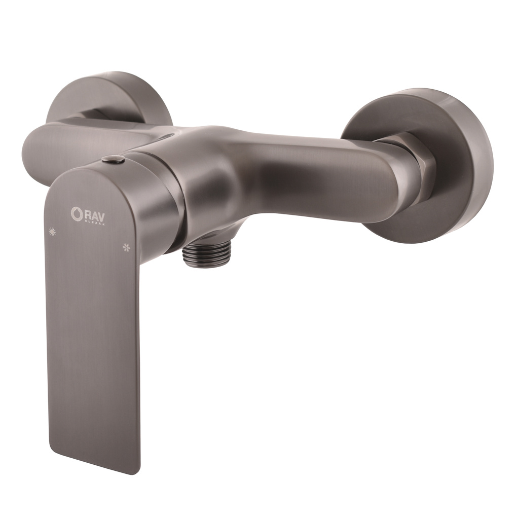 Shower lever mixer NIL METAL GREY