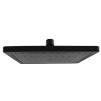 Square shower head 20x20 cm - black