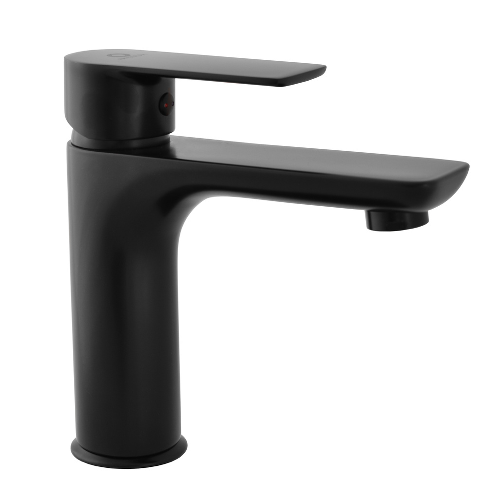 Basin lever mixer VLTAVA BLACK MATT