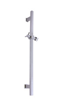 Shower bar with sliding  holder