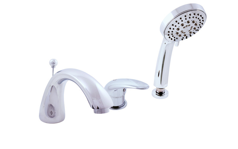 Bath lever mixer DUNAJ - 3 hole