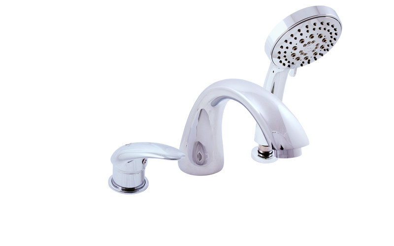 Bath lever mixer DUNAJ - 3 hole