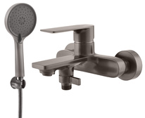 Bath lever mixer NIL METAL GREY