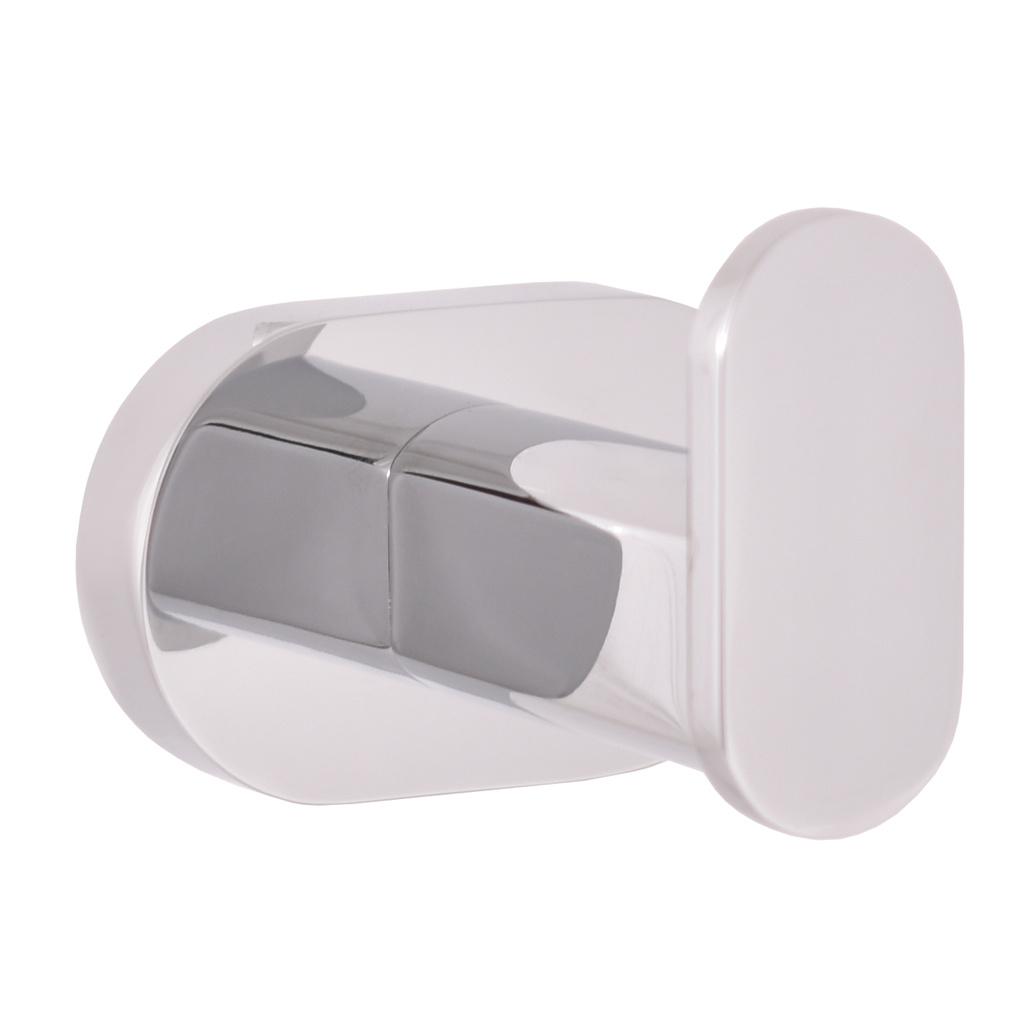 Single robe hook chrome Bathroom accessory YUKON