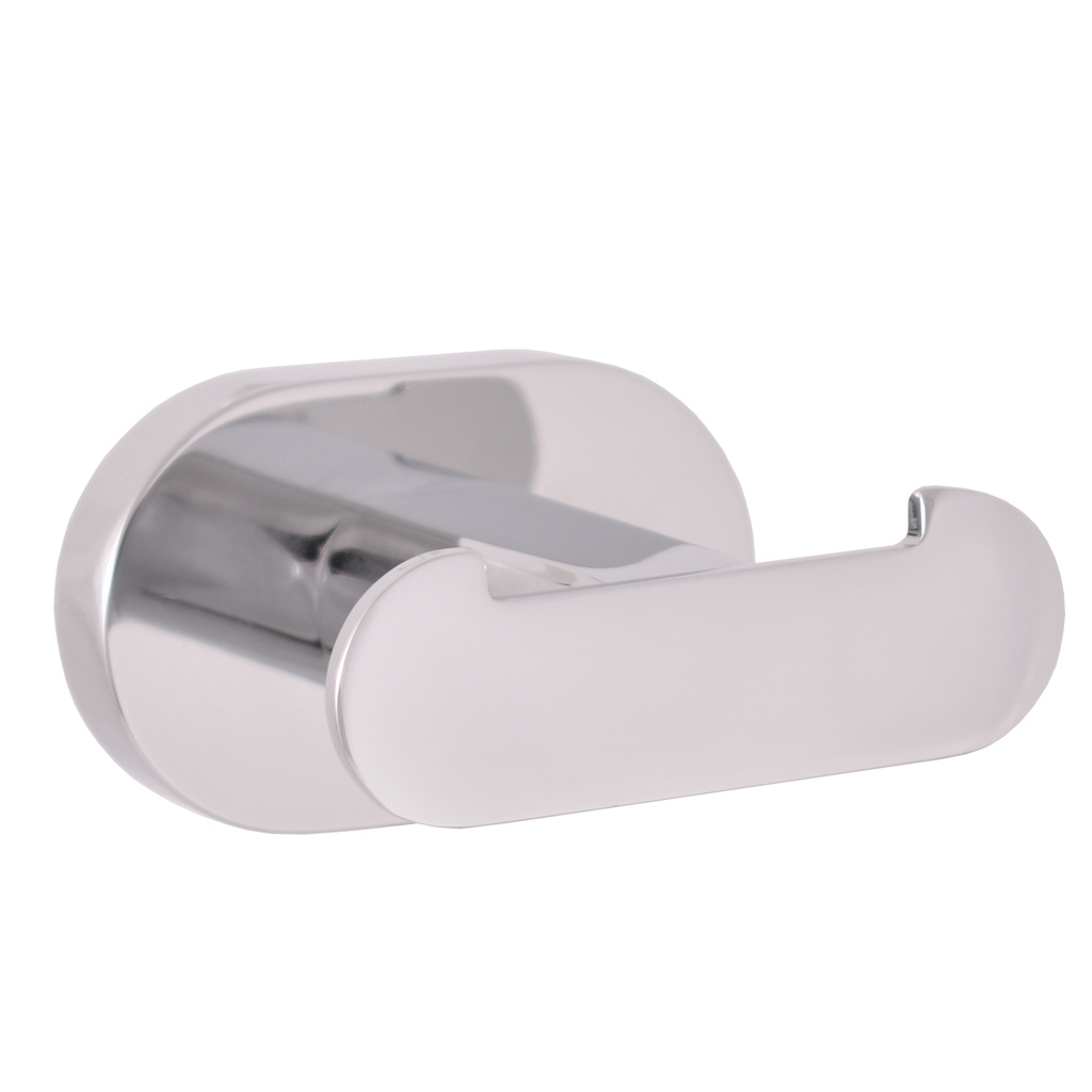 Double robe hook chrome Bathroom accessory YUKON