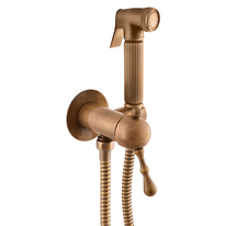 Bidet build-in mixer with shower LABE BRONZE
