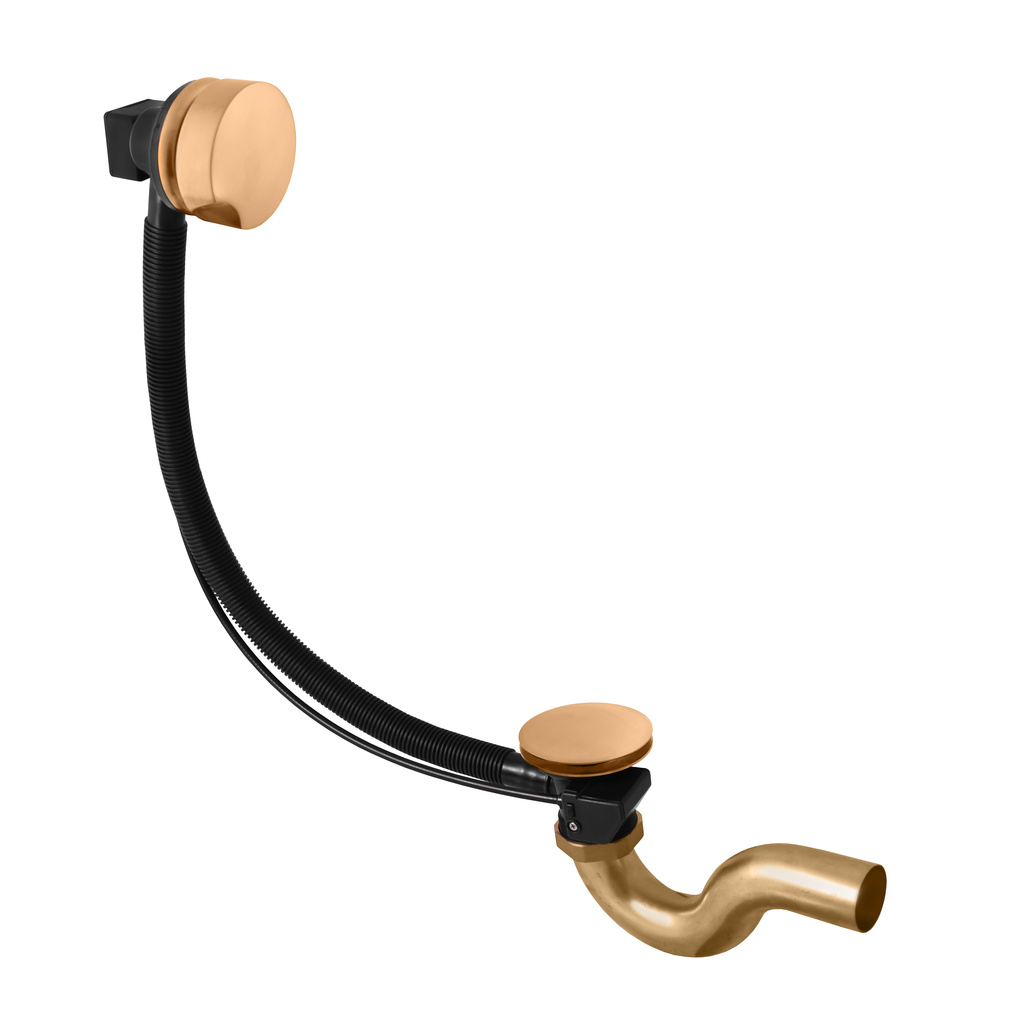 Bath siphon GOLD - brushed matt