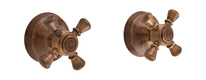 External shower mixer MORAVA RETRO bronze