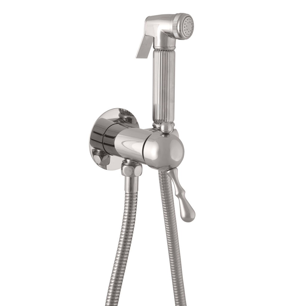 Bidet build-in mixer with shower LABE CHROME