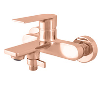 Bath lever mixer NIL ROSE GOLD POLISHED