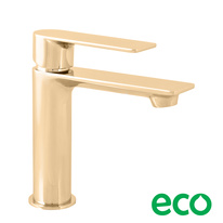 Basin lever mixer NIL GOLD POLISHED