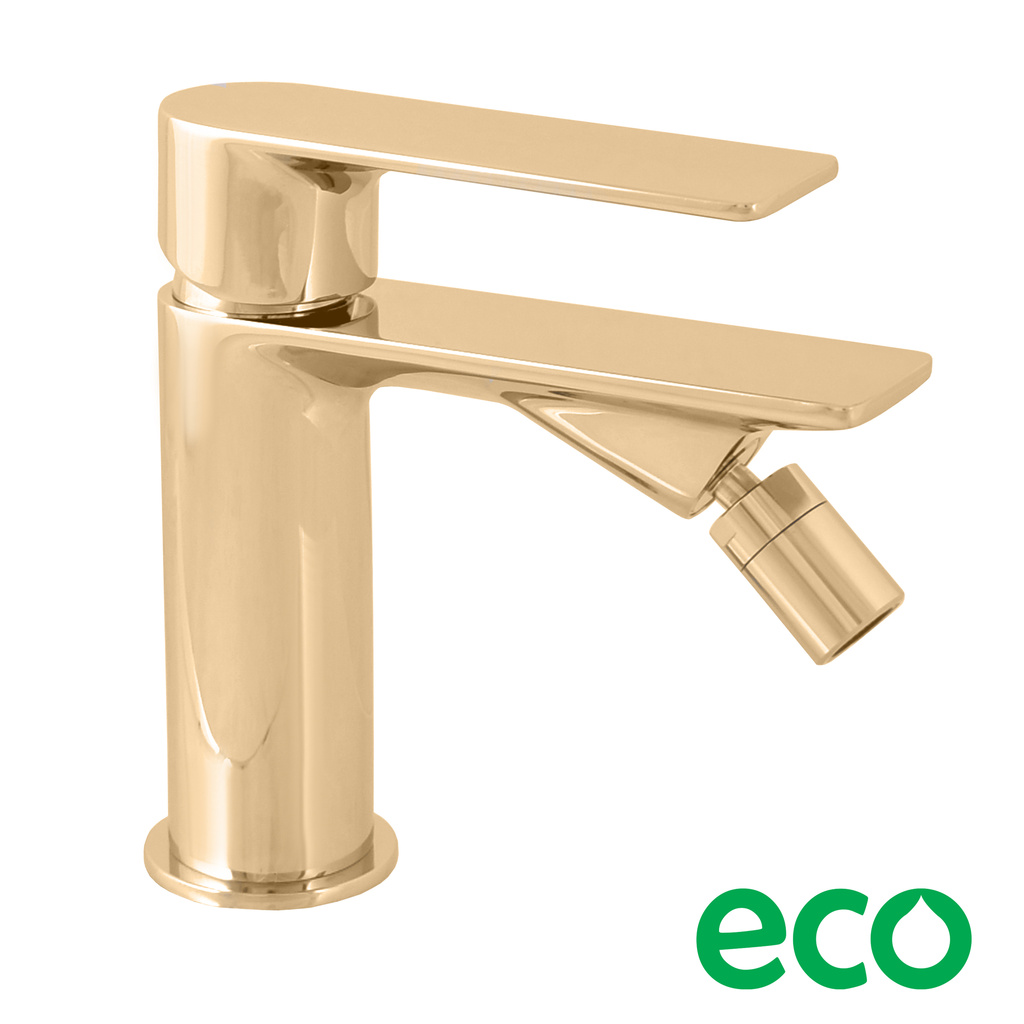 Bidet lever mixer NIL GOLD POLISHED