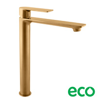 Basin lever mixer, high NIL GOLD BRUSHED