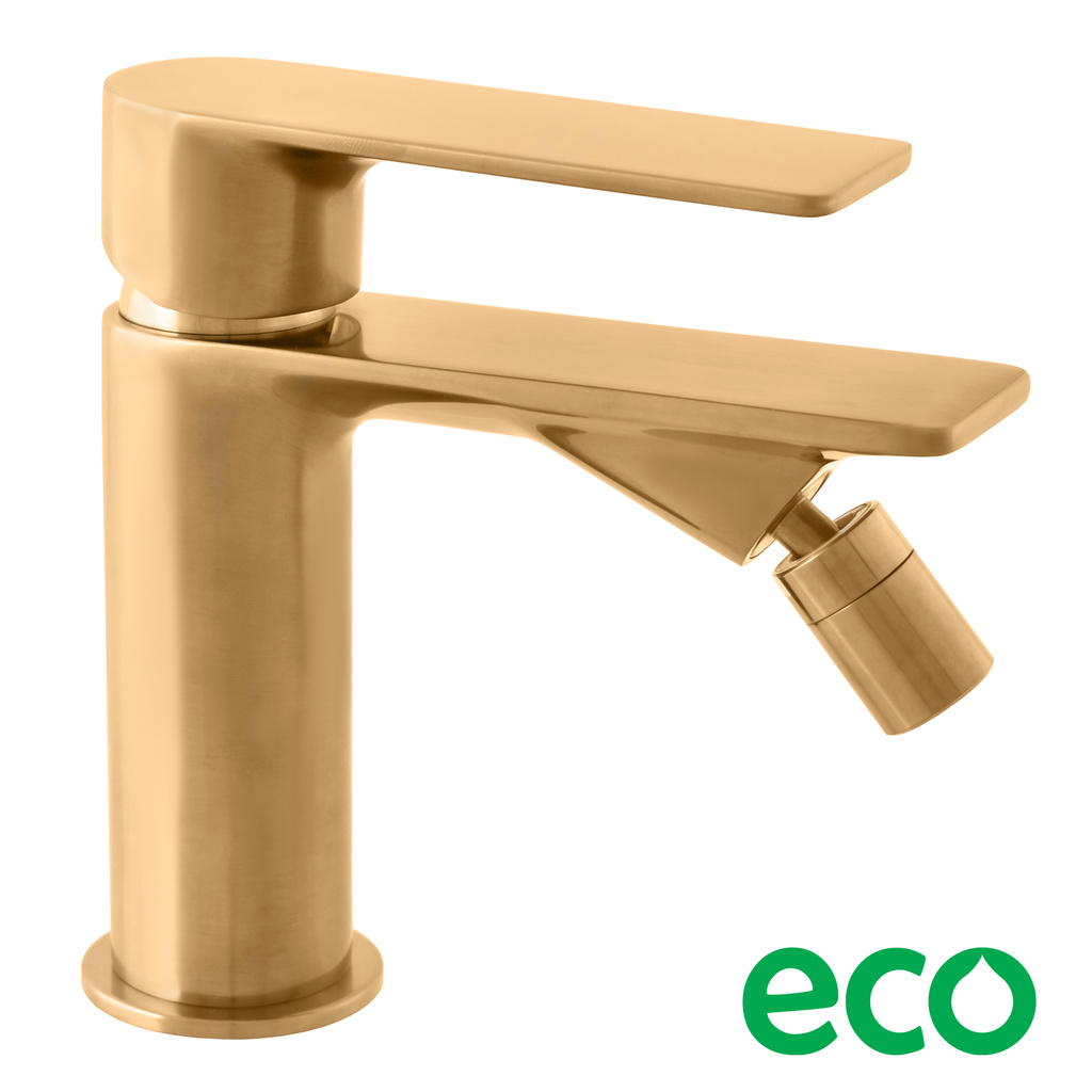 Bidet lever mixer NIL GOLD BRUSHED