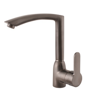 Sink lever mixer ZAMBEZI METAL GREY BRUSHED MATT