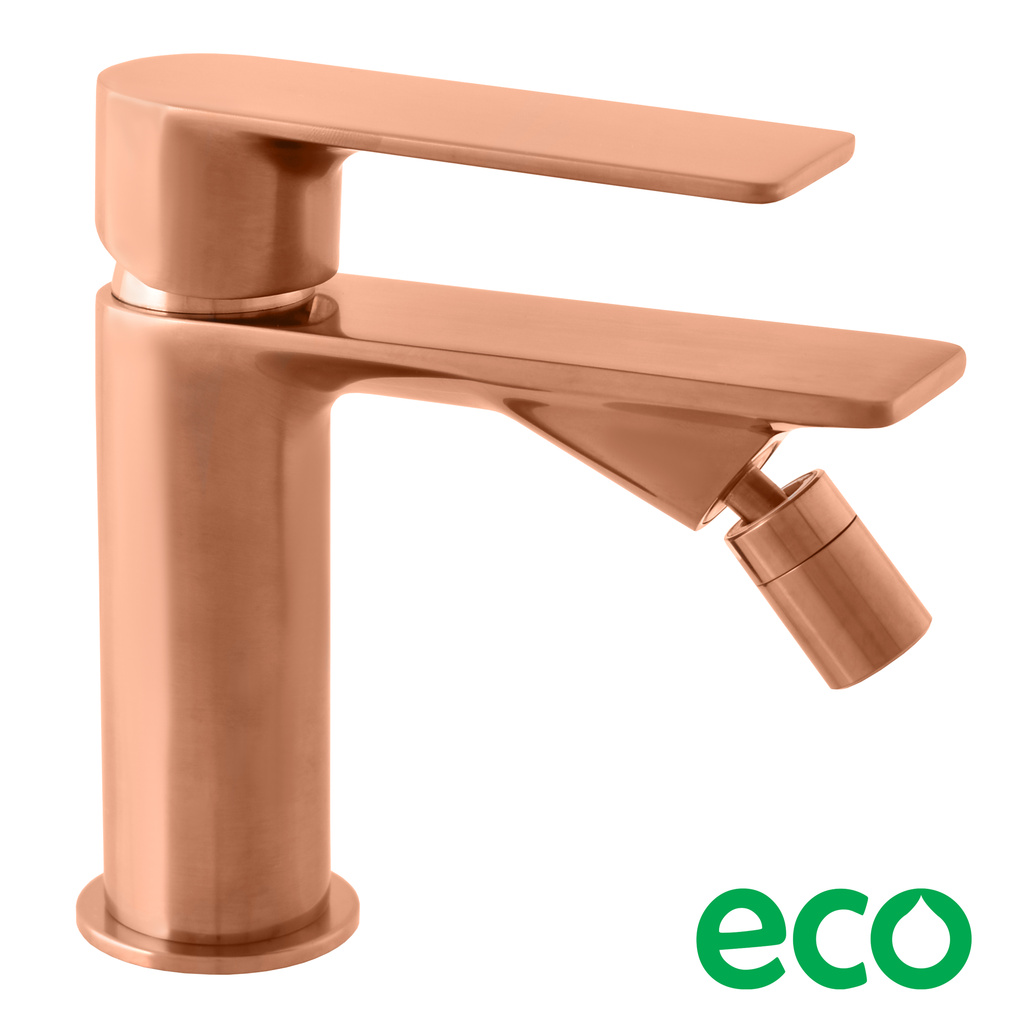 Bidet lever mixer NIL ROSE GOLD BRUSHED