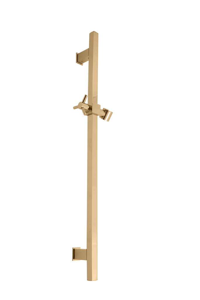 Shower bar with sliding  holder LOIRA GOLD