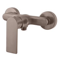 Shower lever mixer NIL METAL GREY BRUSHED