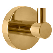 Single robe hook GOLD BRUSHED 