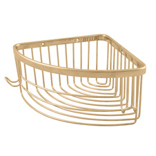 Corner soap dish wire  COLORADO GOLD POLISHED