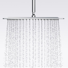 Head shower  brass 30x30 cm