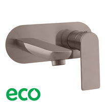 Built-in basin lever mixer NIL METAL GREY BRUSHED