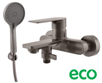 Bath lever mixer NIL METAL GREY
