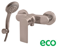 Shower lever mixer NIL METAL GREY POLISHED