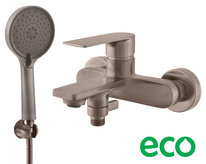  Bath lever mixer NIL METAL GREY BRUSHED