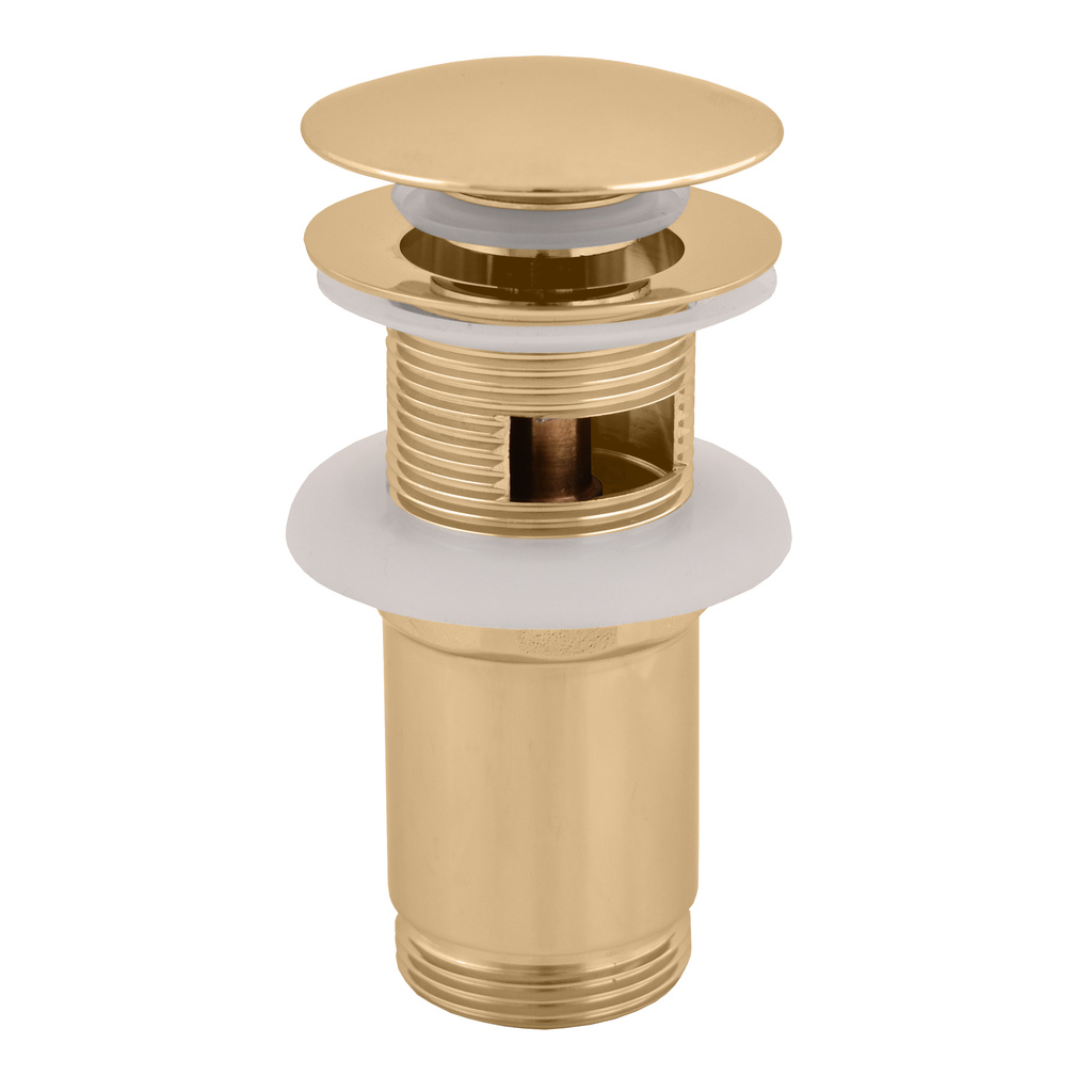 Basin pop-up waste  CLICK/CLACK 5/4'' GOLD