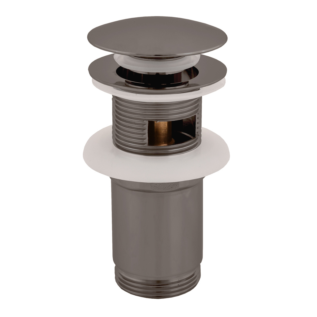 Basin pop-up waste  CLICK/CLACK 5/4'' METAL GREY