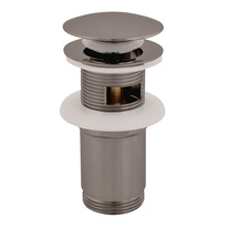 Basin pop-up waste  CLICK/CLACK 5/4'' METAL GREY - polished