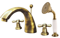 Bath mixer MORAVA RETRO bronze