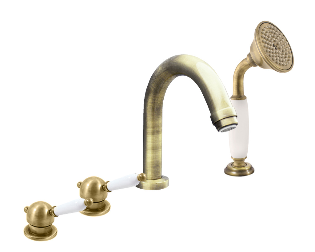 Bath lever mixer LABE - BRASS