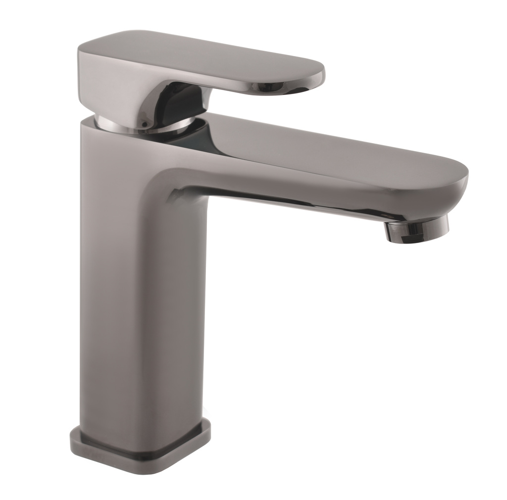 Basin lever mixer YUKON METAL GREY BRUSHED