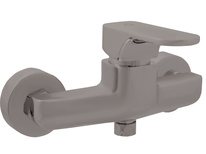 Shower lever mixer YUKON METAL GREY BRUSHED