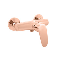 Shower lever mixer AMUR ROSE GOLD POLISHED