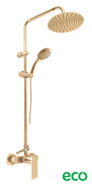 Shower lever mixer NIL GOLD POLISHED